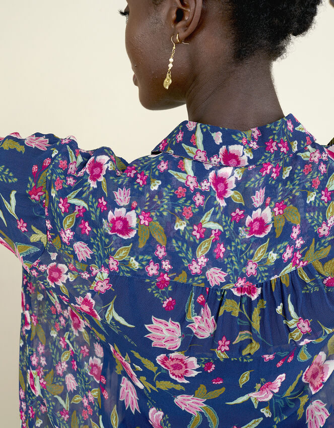 East Damson Top, Blue (BLUE), large