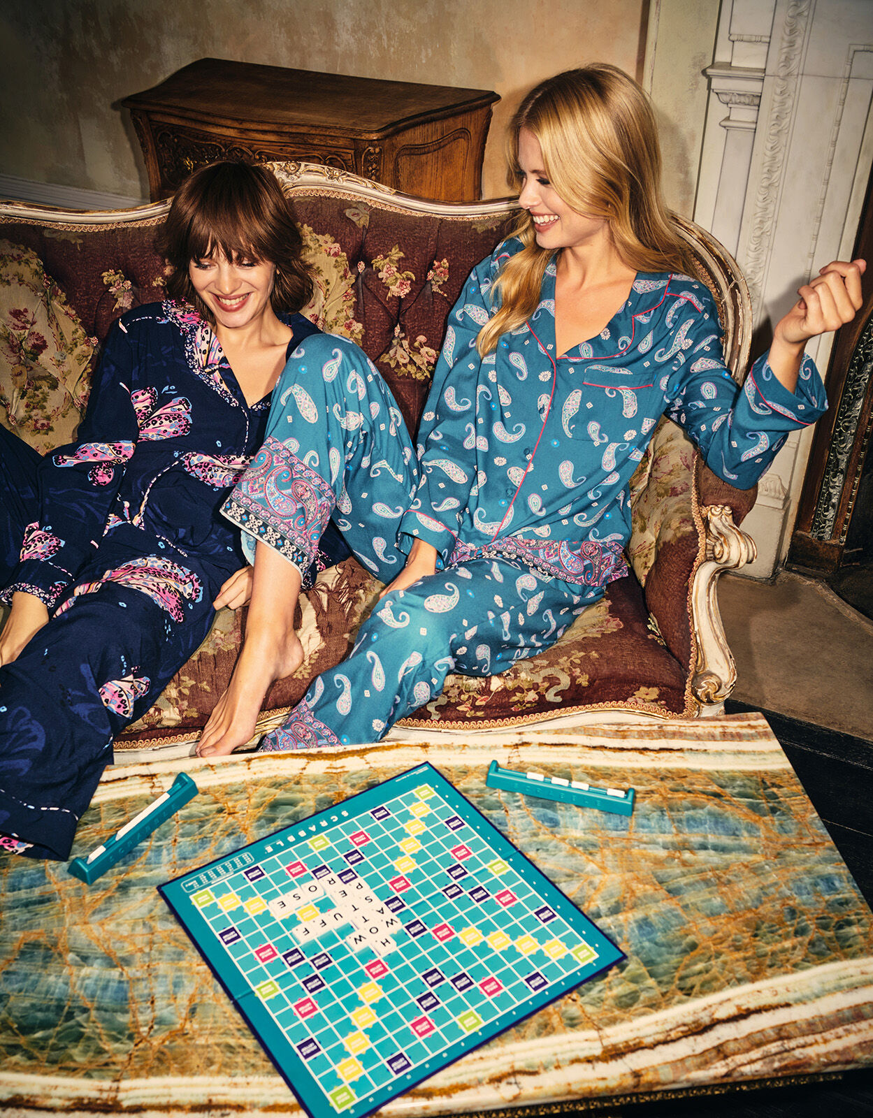 Monsoon paisley pyjamas clearance