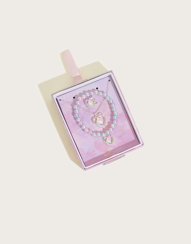 Starburst Unicorn Jewellery Box Set, , large