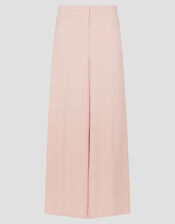 Ruth Wide Leg Trousers, Pink (PALE PINK), large