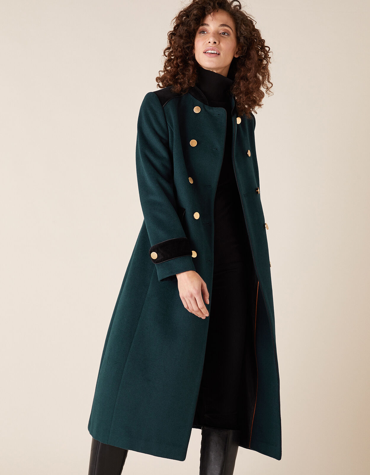 Monsoon military jacket store