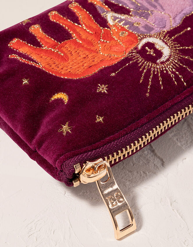 Elizabeth Scarlett Enchanted Elephant Velvet Coin Purse, , large