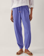 Judy Tapered Trousers, Blue (BLUE), large