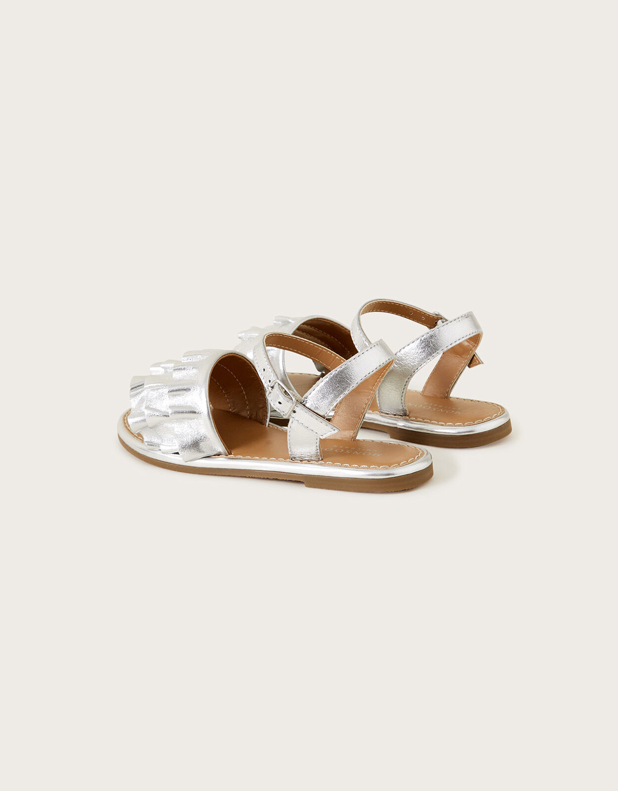 Girls silver sandals sales