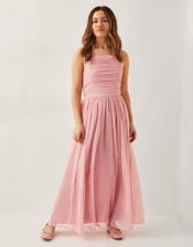 Ayo Halter Prom Maxi Dress, Pink (PINK), large