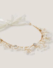 Beaded Tiara Wire Crown, , large