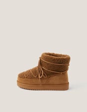 Dola Borg Lace Up Ankle Boots, Tan (TAN), large