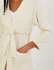 Plain Pocket Tie Jacket, Cream (CREAM), large