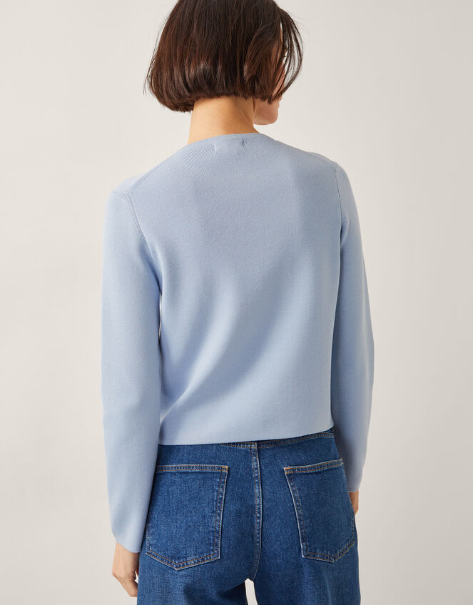 Tula Tie Cardigan, Blue (PALE BLUE), large