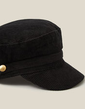 Lana Corduroy Baker Boy Hat, , large