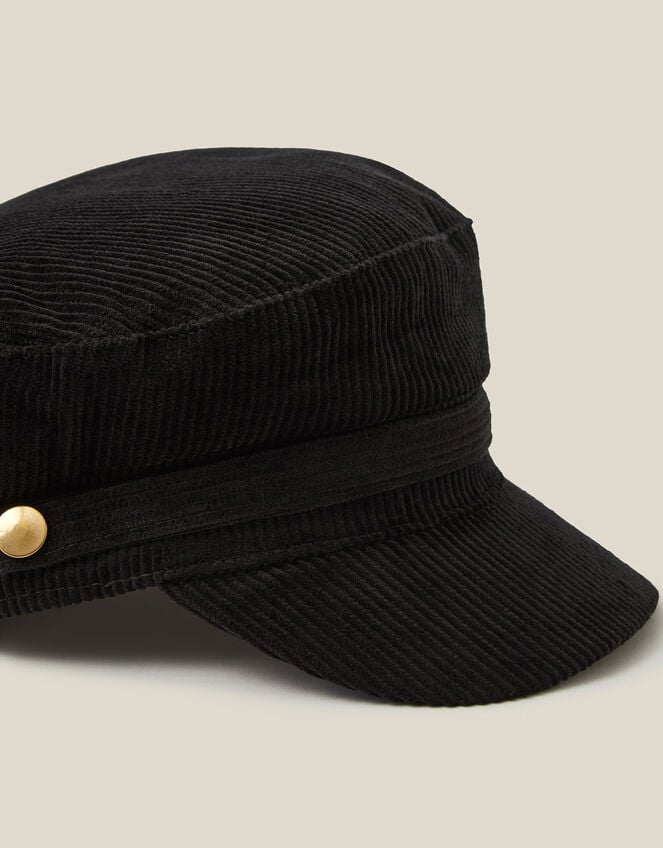 Lana Corduroy Baker Boy Hat, , large