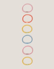 6-Pack Mix Pastel Hair Bands, , large