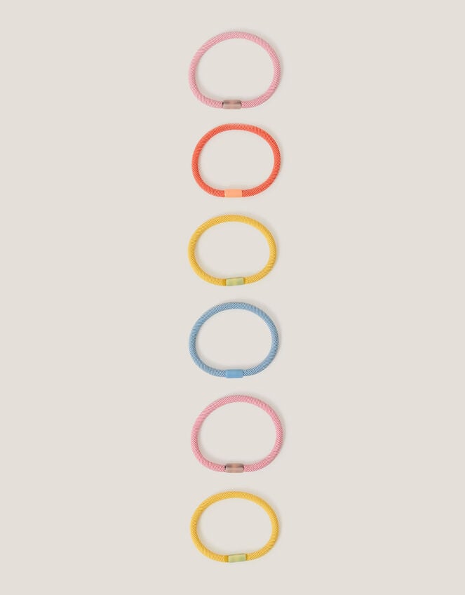6-Pack Mix Pastel Hair Bands, , large