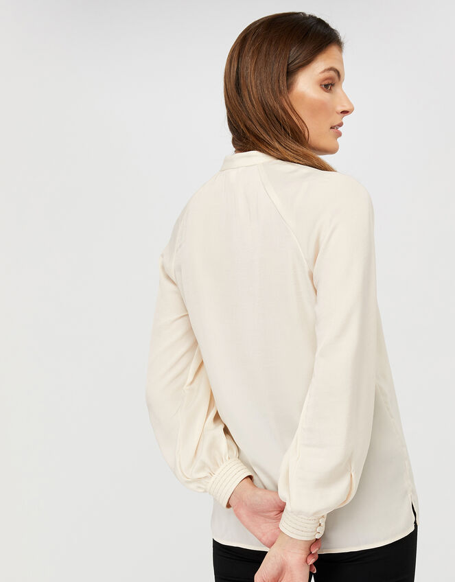 Jane Satin Blouse, Pink (BLUSH), large