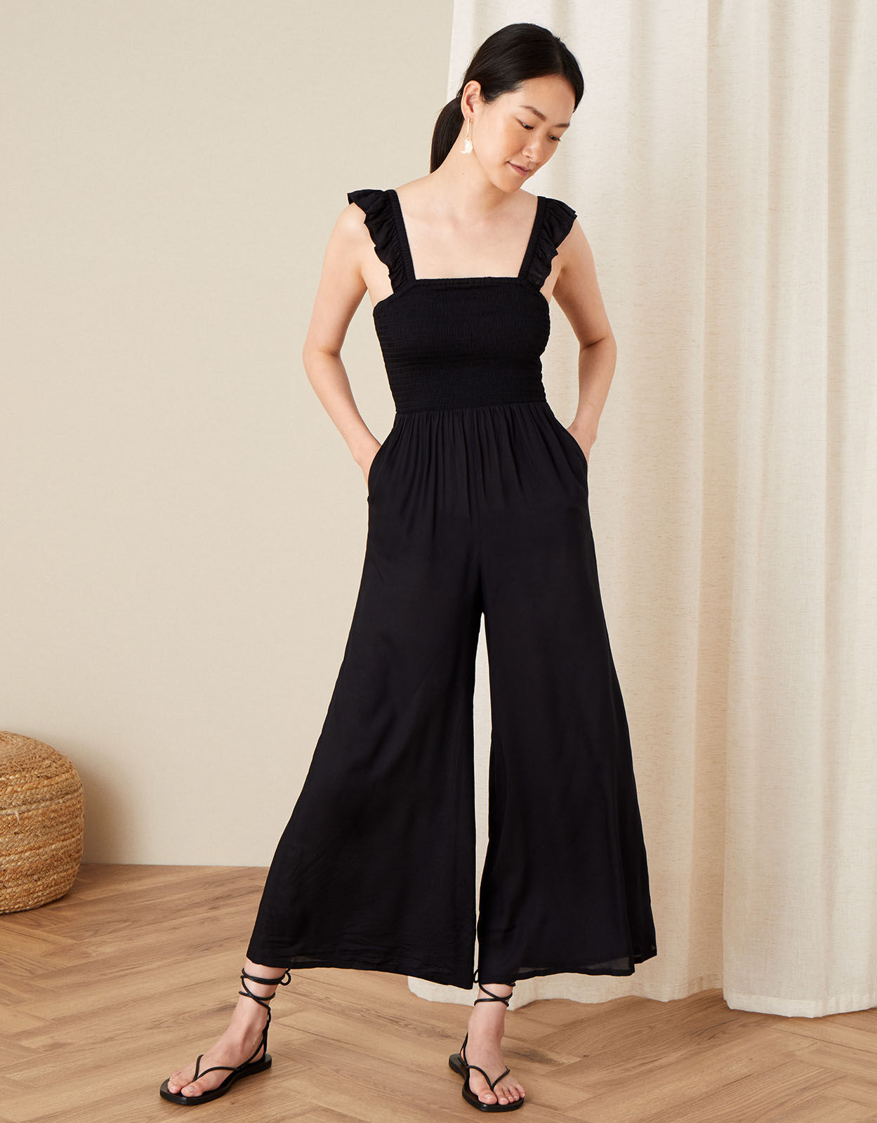 Black jumpsuit monsoon online