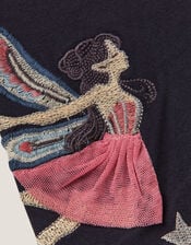 Fairy Enchanted Leggings, Blue (NAVY), large