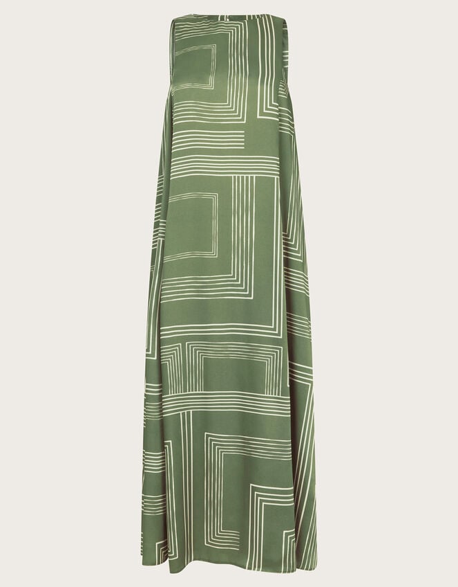 Anica Maxi Dress, Green (KHAKI), large