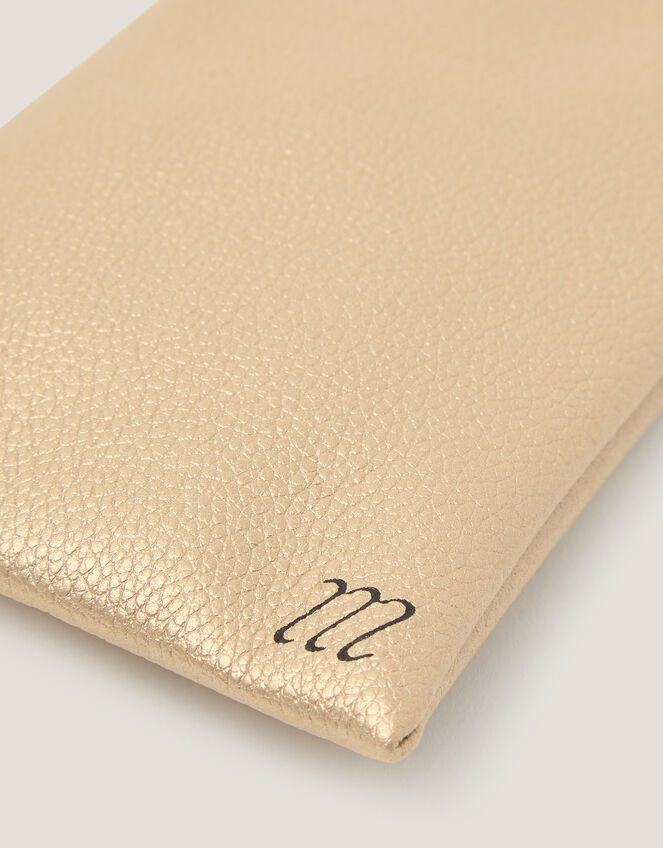 Soft Sunglasses Pouch, Gold (GOLD), large