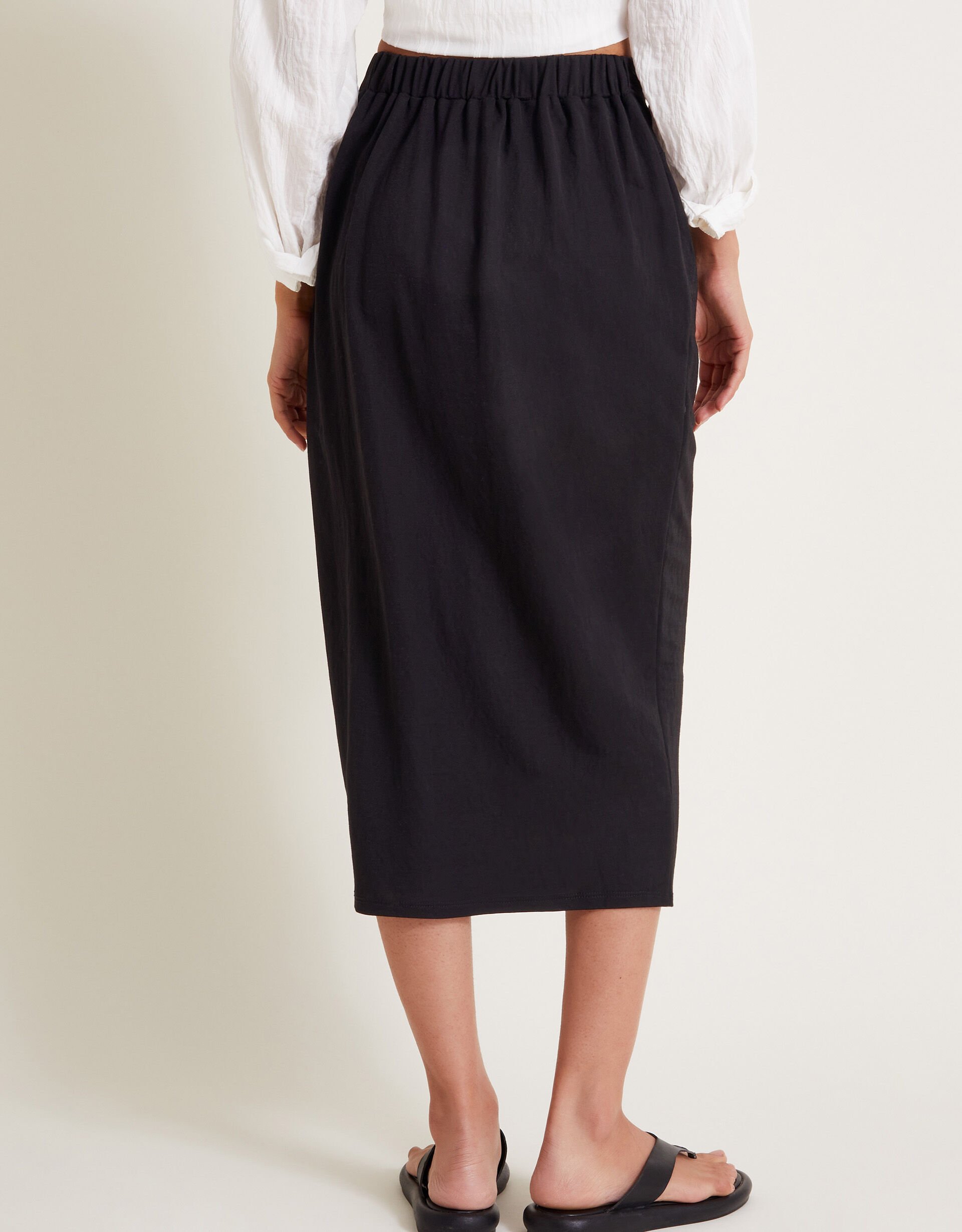 Wrap midi skirt 20 top