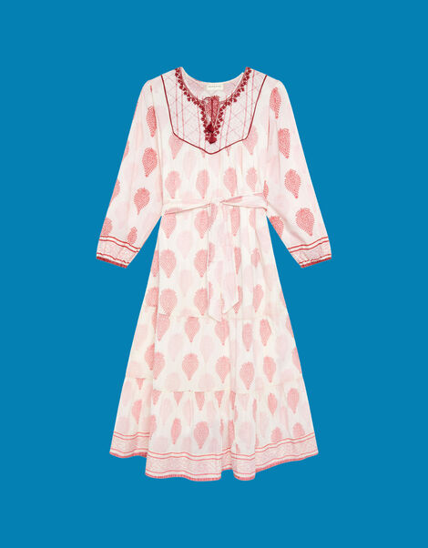 Maison Hotel Layla Print Midi Dress, Pink (PINK), large