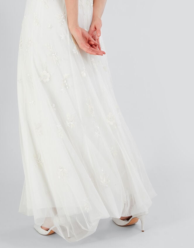 Caroline Embellished Bridal Dress, Ivory (IVORY), large