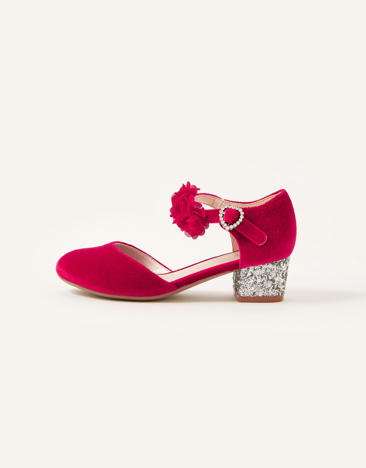 Girls red outlet party shoes