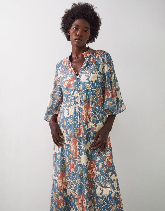 East Jennie Floaty Floral Maxi Dress, Multi (MULTI), large