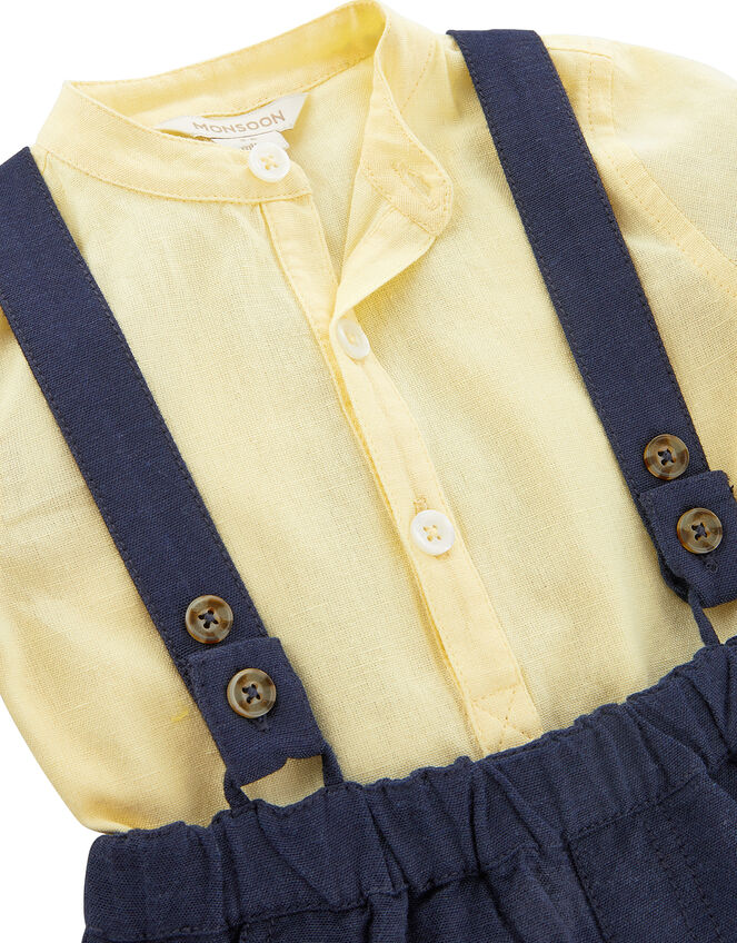 Newborn Baby Louis Set, Yellow (LEMON), large