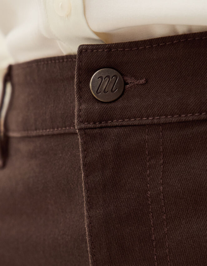 Lacey Barrel Jeans, Brown (CHOCOLATE), large