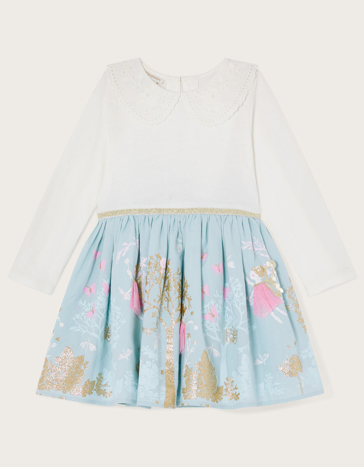 Baby Fairy Scene 2 in 1 Dress Blue