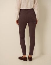 Nadine Skinny Jeans, Brown (CHOCOLATE), large