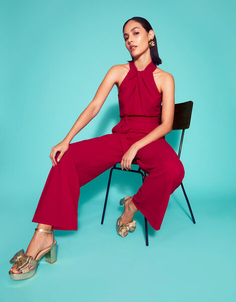 Cam Crossover Jumpsuit, Red (RED), large