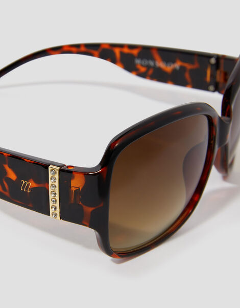 Diamante Tort Sunglasses, , large