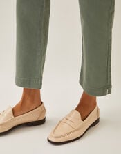 Safaia 7/8 Denim Jeans, Green (KHAKI), large