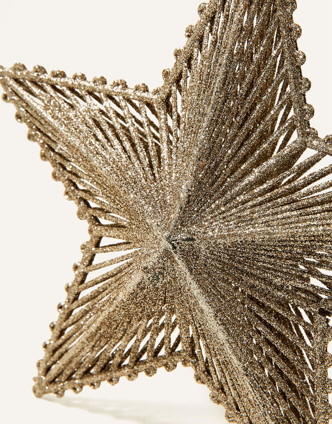 Glitter Star Hanging Decoration, , large