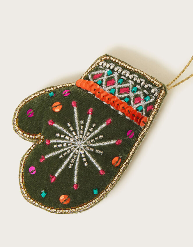Mitten Hanging Decoration, , large