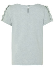 Sequin Bunny T-shirt, Grey (GREY), large