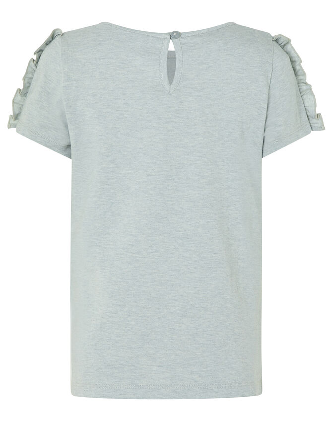 Sequin Bunny T-shirt, Grey (GREY), large