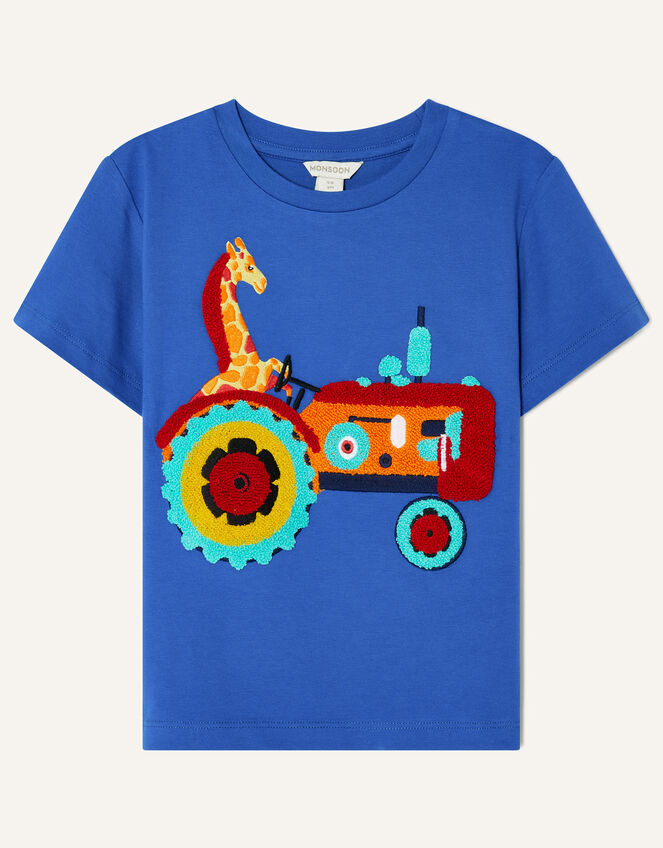 Tommy Tractor T-Shirt, Blue (BLUE), large