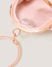 Sequin Bow Bangle Bag, , large