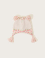 Baby Christmas Snow Bear Nepal Hat, Multi (MULTI), large
