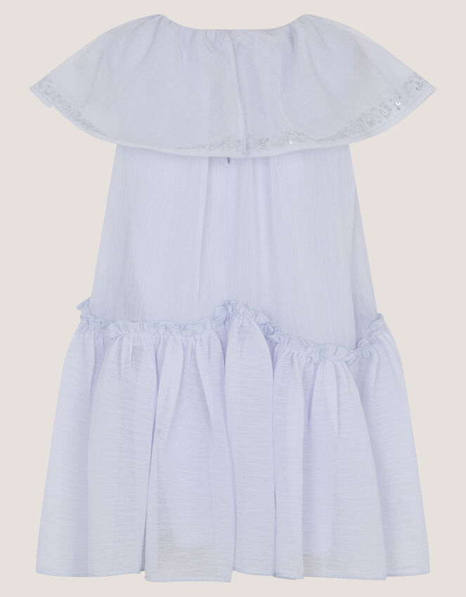 Baby Elena Sequin Swing Party Dress, Blue (PALE BLUE), large