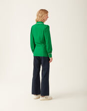 Mirla Beane Chloe Blouse, Green (GREEN), large