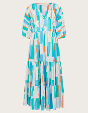 Grace Block Dress, Ivory (IVORY), large