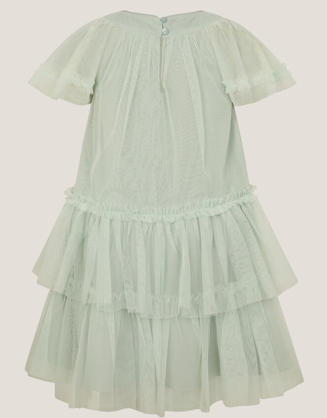 Anastasia Embellished Tulle Party Dress, Green (SAGE), large