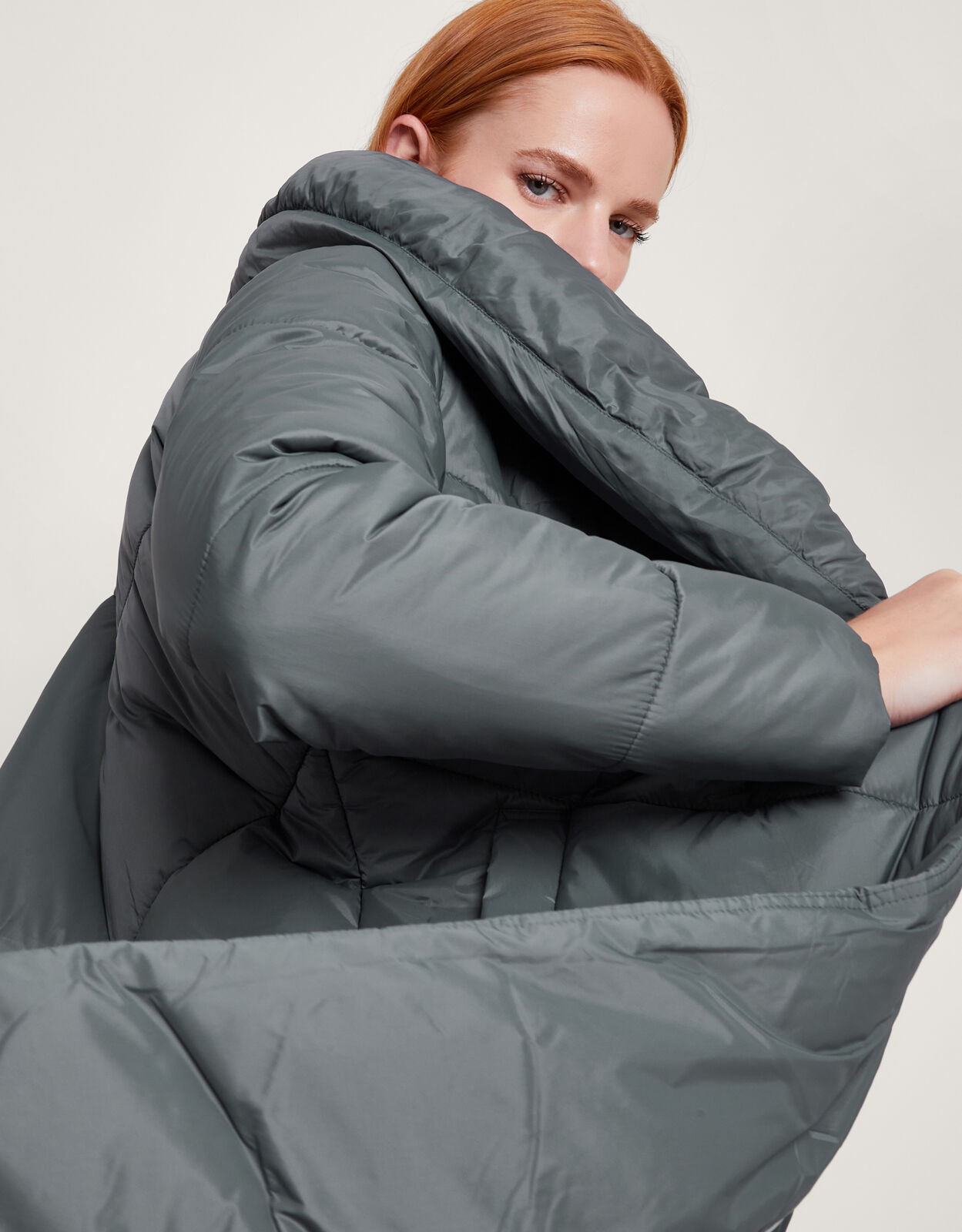 Monsoon deals grey coat