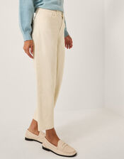 Betty High Waist Barrel Jeans, Natural (ECRU), large