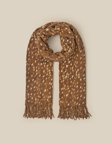 Bea Bambi Print Scarf, , large