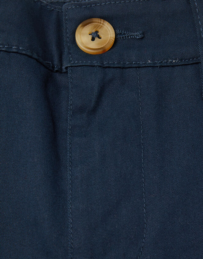 Straight Chino Pants, Blue (NAVY), large