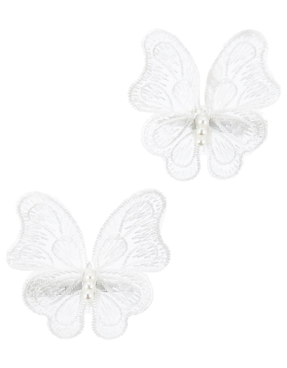 Lacey Butterfly Hair Clips